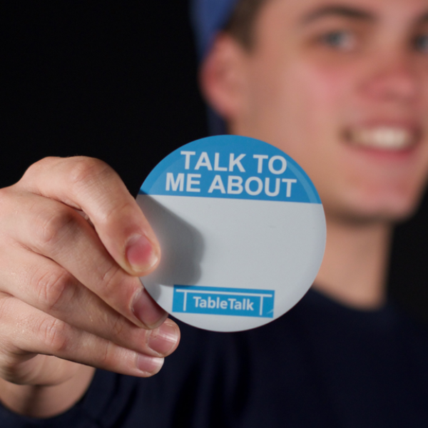 'TALK TO ME ABOUT' MAGNET